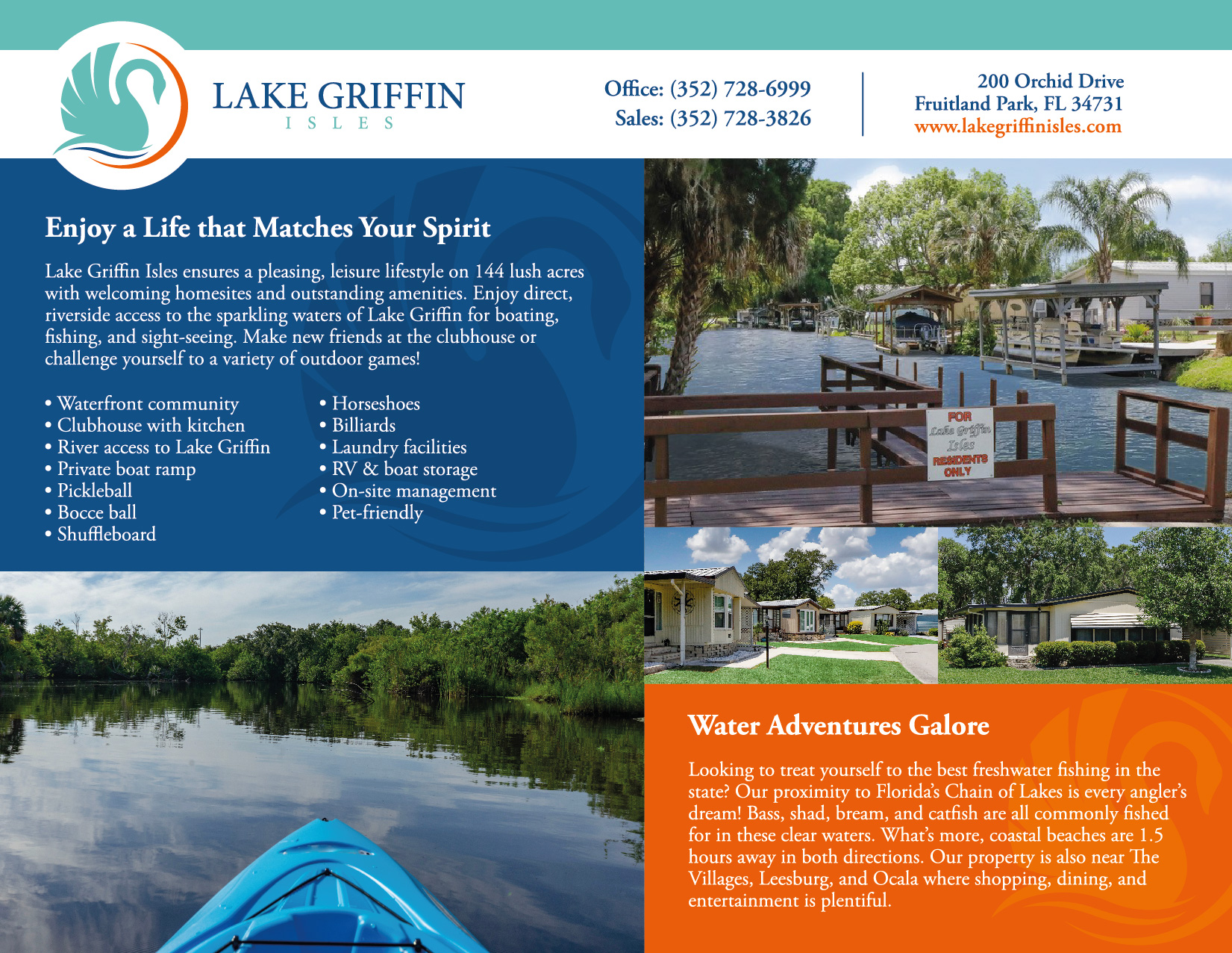 LakeGriffinIsles Park Map